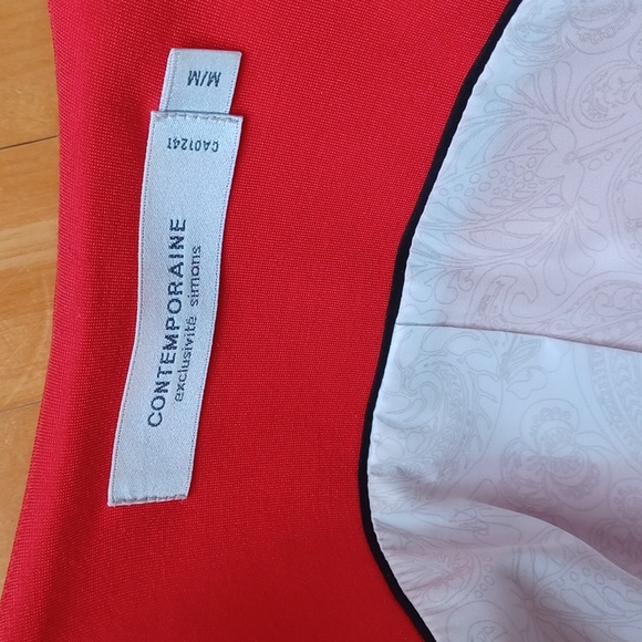 Contemporaine Orange red blazer Size M - Picture 9 of 10